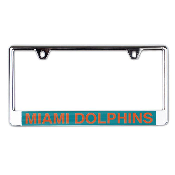 Wholesale-Miami Dolphins Lic Plate Frame B/O Printed