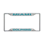 Wholesale-Miami Dolphins Lic Plt Frame S/S Printed