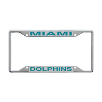 Wholesale-Miami Dolphins Lic Plt Frame S/S Printed