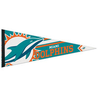 Wholesale-Miami Dolphins Logo Premium Pennant 12" x 30"