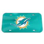 Wholesale-Miami Dolphins Logo Specialty Acrylic License Plate