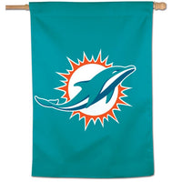 Wholesale-Miami Dolphins Logo Vertical Flag 28" x 40"