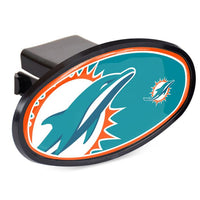 Wholesale-Miami Dolphins MEGA Oval 2" Hitch Receiver