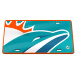 Wholesale-Miami Dolphins MEGA Specialty Acrylic License Plate