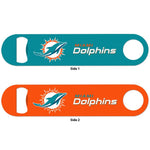 Wholesale-Miami Dolphins Metal Bottle Opener 2 Sided