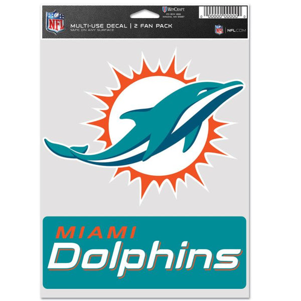 Wholesale-Miami Dolphins Multi Use 2 Fan Pack