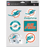 Wholesale-Miami Dolphins Multi Use 6 Fan Pack