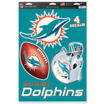 Wholesale-Miami Dolphins Multi-Use Decal 11" x 17"