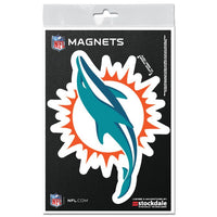 Wholesale-Miami Dolphins Outdoor Magnets 3" x 5"