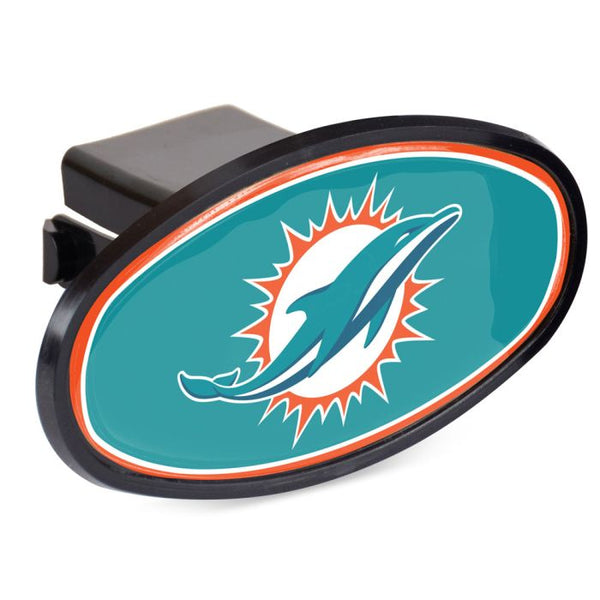 Wholesale-Miami Dolphins Oval 2" Hitch Receiver