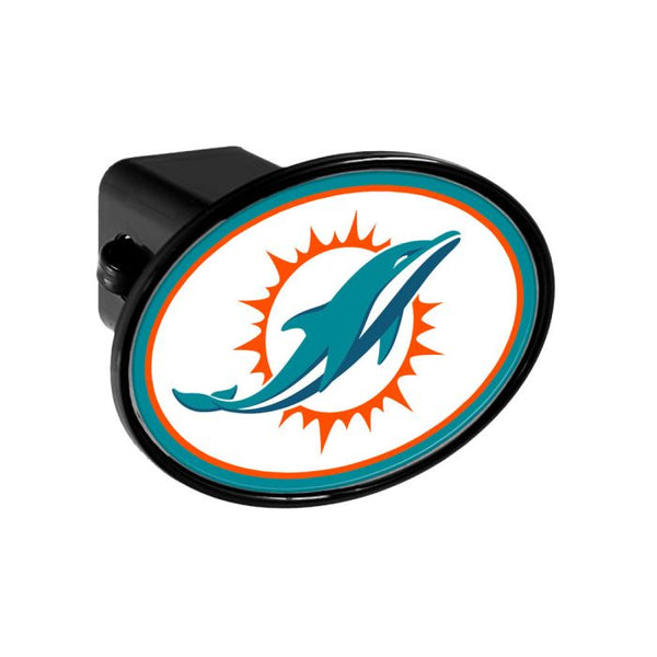 Wholesale-Miami Dolphins Oval 2" Hitch Receiver