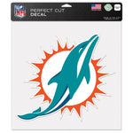 Wholesale-Miami Dolphins Perfect Cut Color Decal 12" x 12"