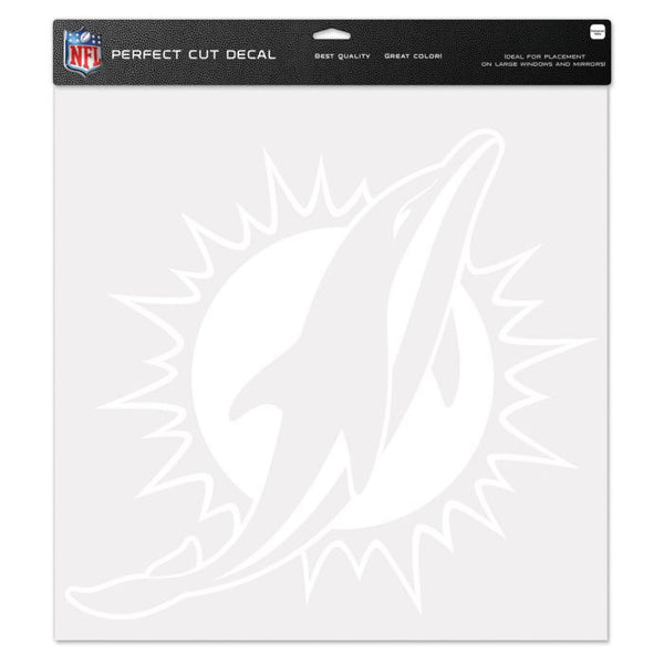 Wholesale-Miami Dolphins Perfect Cut Decal 17" x 17"