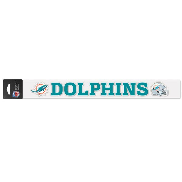 Wholesale-Miami Dolphins Perfect Cut Decals 2" x 17"