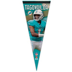 Wholesale-Miami Dolphins Premium Pennant 12" x 30" Tua Tagovailoa