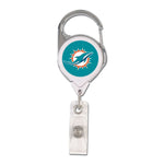 Wholesale-Miami Dolphins Retrct 2S Prem Badge Holders