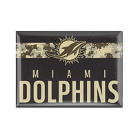 Wholesale-Miami Dolphins STANDARD Metal Magnet 2.5" x 3.5"