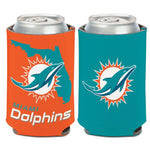 Wholesale-Miami Dolphins STATE SHAPE Can Cooler 12 oz.