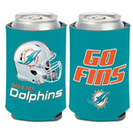 Wholesale-Miami Dolphins Slogan Can Cooler 12 oz.