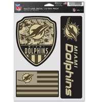 Wholesale-Miami Dolphins Standard Multi Use 3 Fan Pack