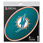 Wholesale-Miami Dolphins TEAMBALL All Surface Decal 6" x 6"