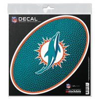 Wholesale-Miami Dolphins TEAMBALL All Surface Decal 6" x 6"