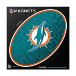 Wholesale-Miami Dolphins TEAMBALL Outdoor Magnets 6" x 6"