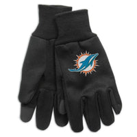 Wholesale-Miami Dolphins Technology Gloves 9 oz.