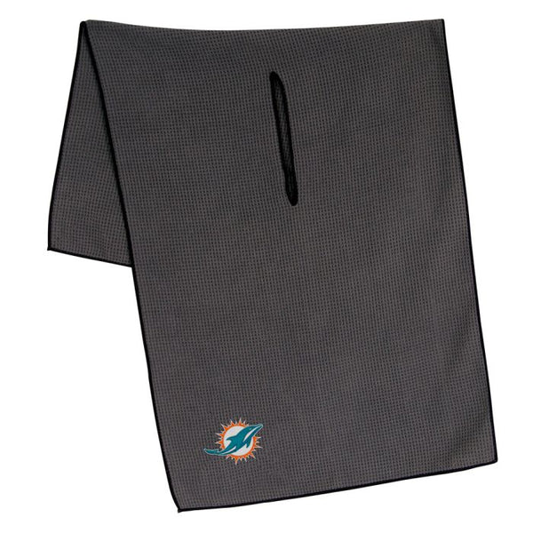 Wholesale-Miami Dolphins Towel - Grey Microfiber 19" x 41"