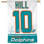 Wholesale-Miami Dolphins Vertical Flag 28" x 40" Tyreek Hill