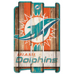 Wholesale-Miami Dolphins Wood Fence Sign