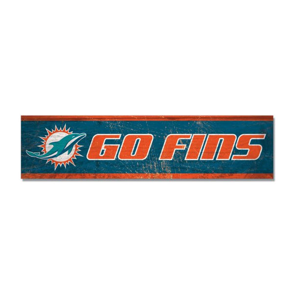 Wholesale-Miami Dolphins Wooden Magnet 1.5" X 6"