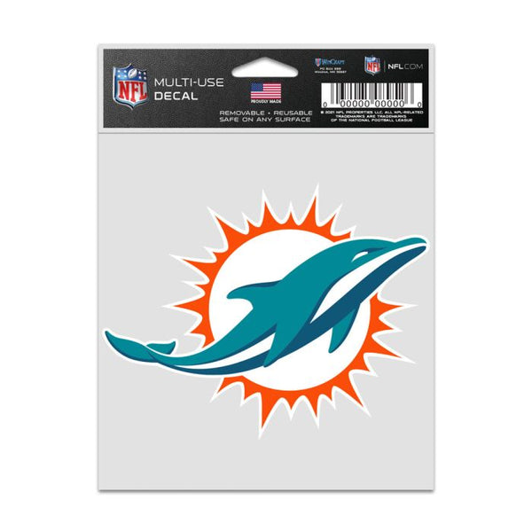 Wholesale-Miami Dolphins logo Fan Decals 3.75" x 5"