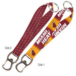 Wholesale-Miami Heat Keystrap Bottle Opener