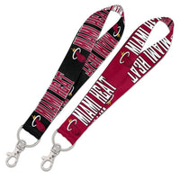 Wholesale-Miami Heat Lanyard Key Strap 1"