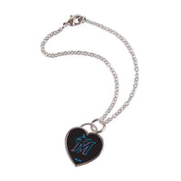 Wholesale-Miami Marlins Bracelet w/3D Heart