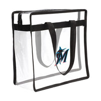Wholesale-Miami Marlins Clear Tote Bag