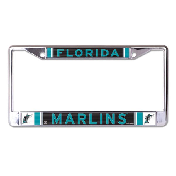 Wholesale-Miami Marlins / Cooperstown COOPERSTOWN Lic Plt Frame S/L Printed