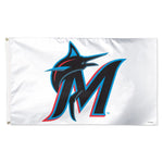 Wholesale-Miami Marlins Flag - Deluxe 3' X 5'