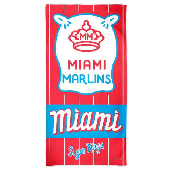 Wholesale-Miami Marlins city Spectra Beach Towel 30" x 60"