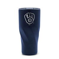 Wholesale-Milwaukee Brewers 20oz Morgan Stainless Steel Tumbler