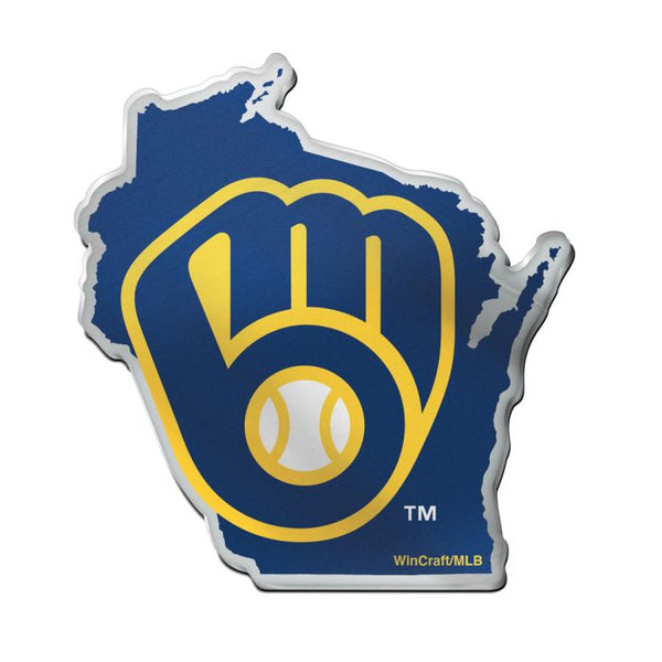 Wholesale-Milwaukee Brewers Acrylic Auto Emblem