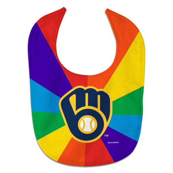 Wholesale-Milwaukee Brewers All Pro Baby Bib