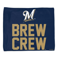 Wholesale-Milwaukee Brewers BREW CREW Rally Towel - Full color
