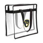 Wholesale-Milwaukee Brewers Clear Tote Bag