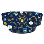 Wholesale-Milwaukee Brewers / Cooperstown Fan Mask Face Covers