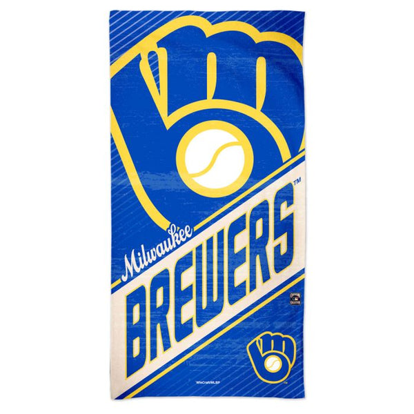 Wholesale-Milwaukee Brewers / Cooperstown Spectra Beach Towel 30" x 60"