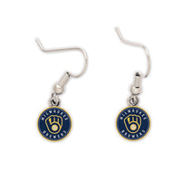 Wholesale-Milwaukee Brewers Earrings Jewelry Card