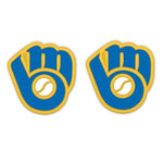 Wholesale-Milwaukee Brewers Earrings Jewelry Card