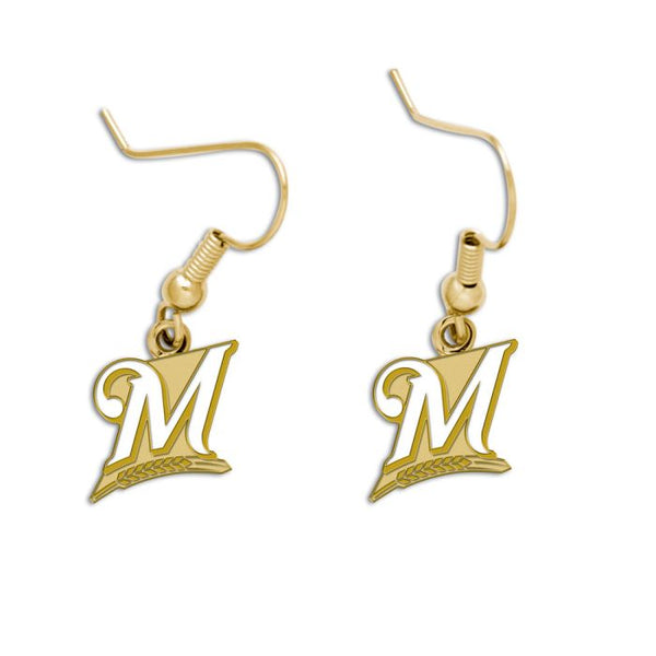 Wholesale-Milwaukee Brewers Earrings Jewelry Card